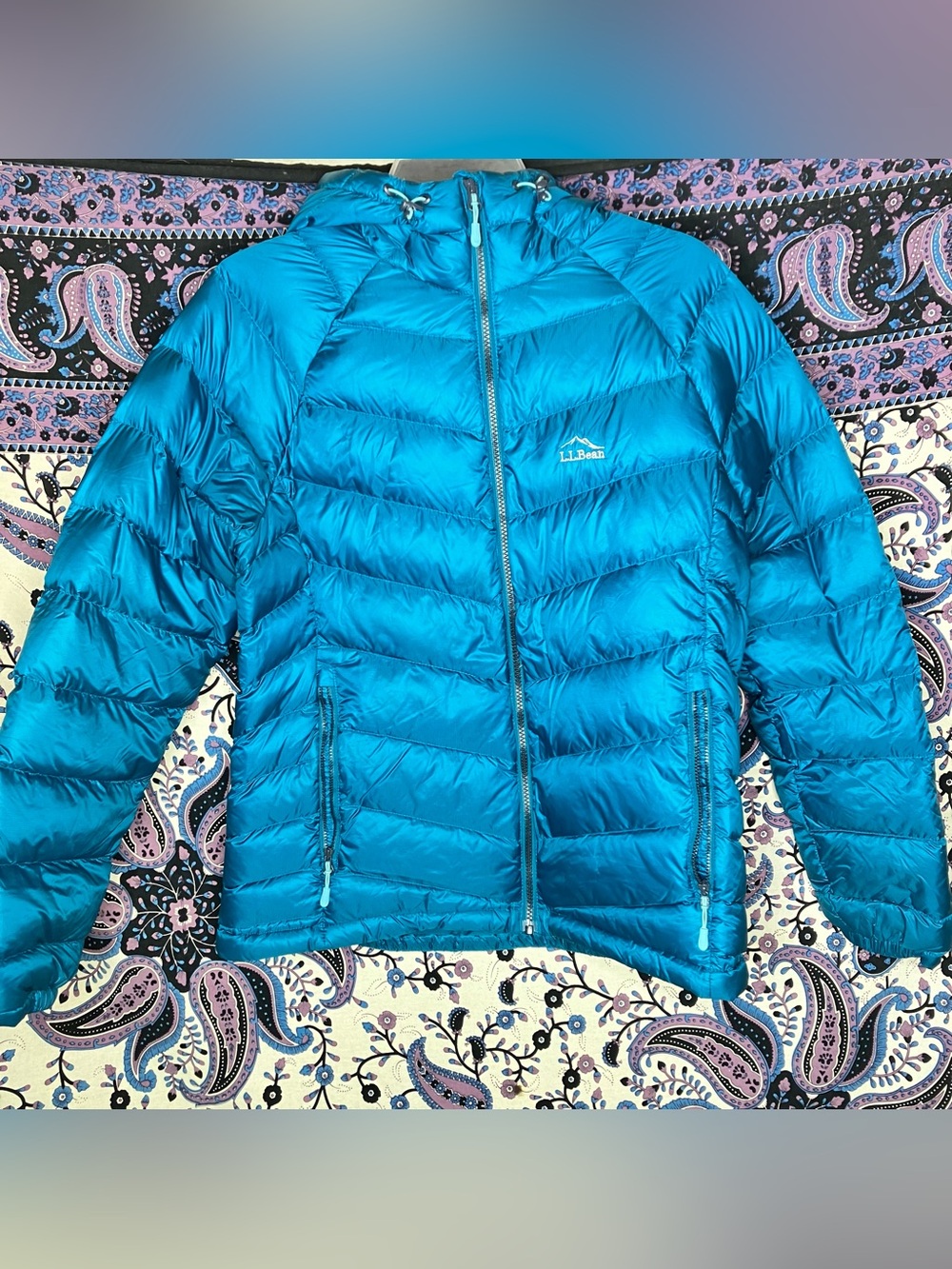 LL Bean ultralight 850 down jacket M women’s